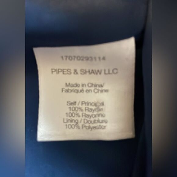 Veronica Beard Zipper Skirt in Navy Print - Picture 5 of 5